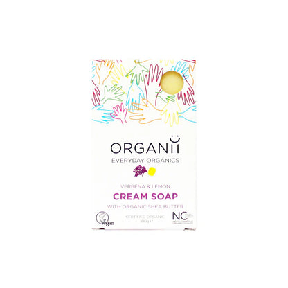 ORGANII Cream Soap - Verbena & Lemon 100g