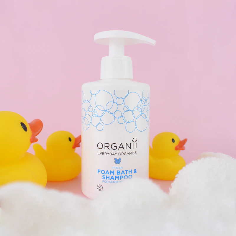ORGANII Fresh Foam Bath & Shampoo 250ml