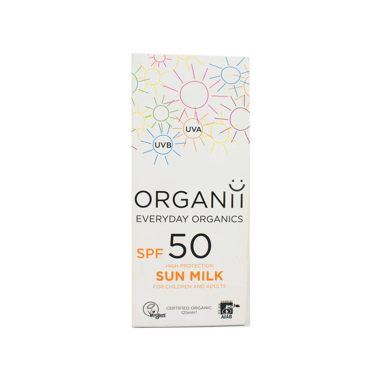 ORGANII SPF50 Sun Milk 125ml