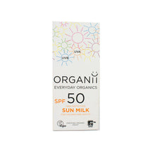ORGANII SPF50 Sun Milk 125ml