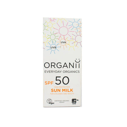 ORGANII SPF50 Sun Milk 125ml