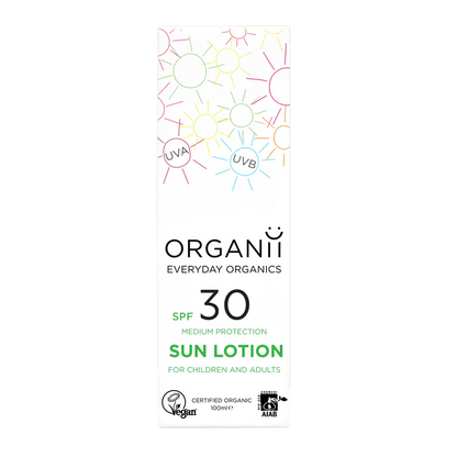 ORGANII SPF30 Sun Lotion 100ml