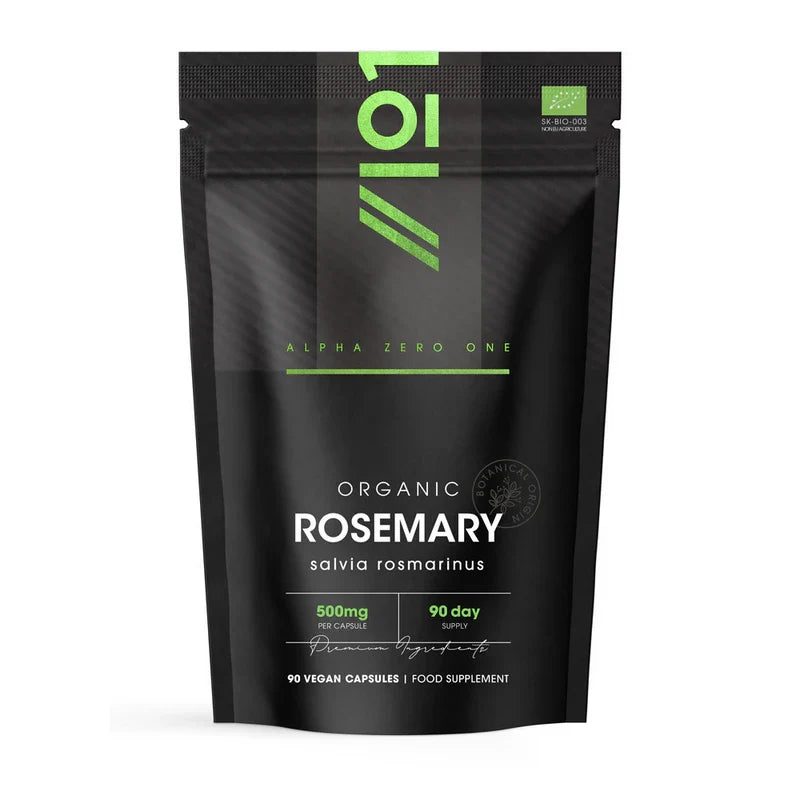 Alpha01 Organic Rosemary Powder 500mg 90 Capsules