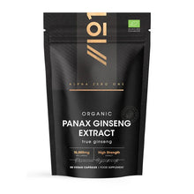 Alpha01 Organic Panax Ginseng 15000mg 90 Capsules