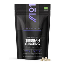 Alpha01 Organic Siberian Ginseng 10000mg 120 Capsules
