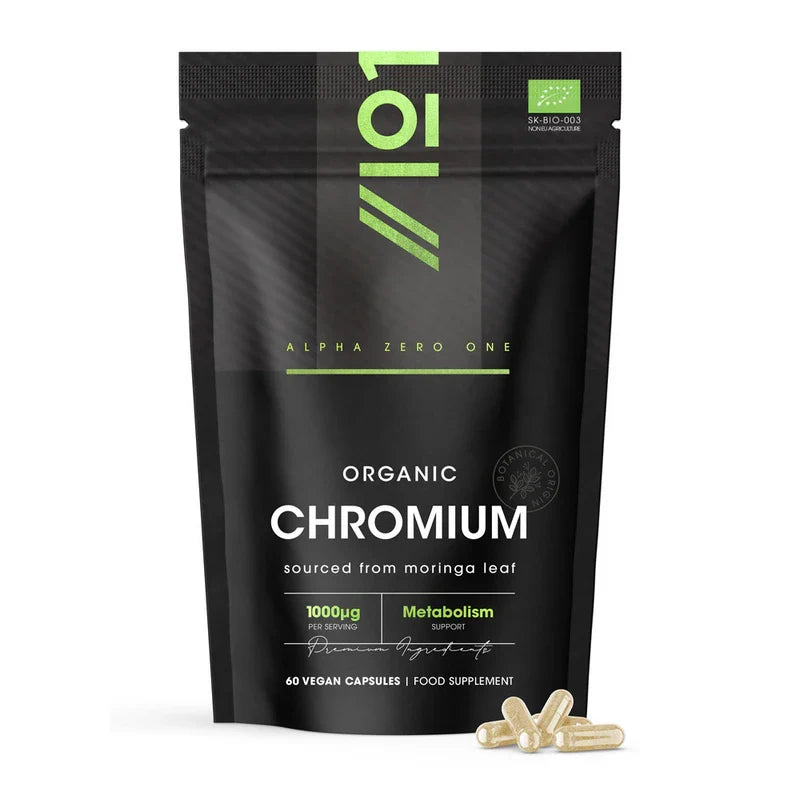 Alpha01 Organic Chromium 1000mcg 60 Capsules