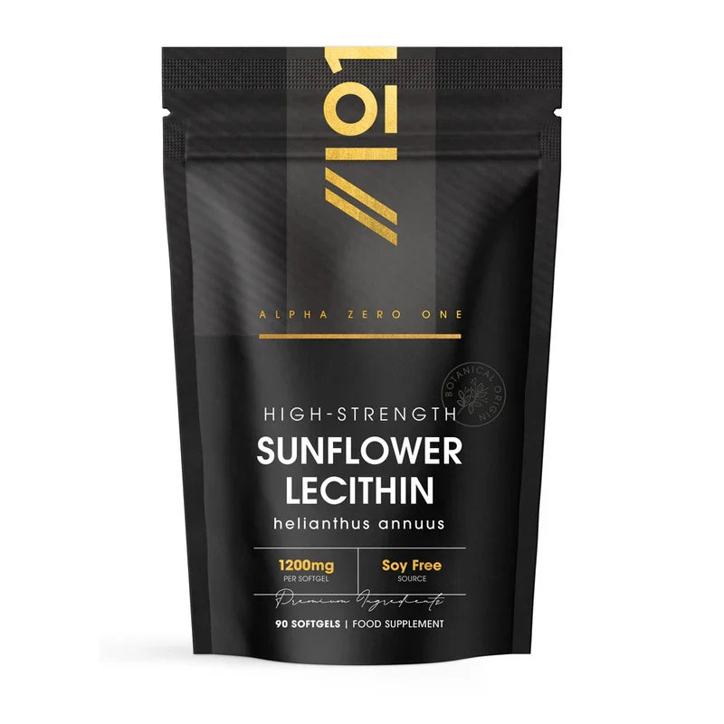 Alpha01 Sunflower Lecithin 1200mg 90 Softgels