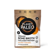 Planet Paleo Organic Bone Broth Collagen Protein Golden Turmeric 225g