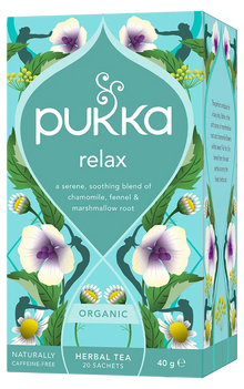 Pukka A soothing fusion of chamomile fennel and marshmallow root