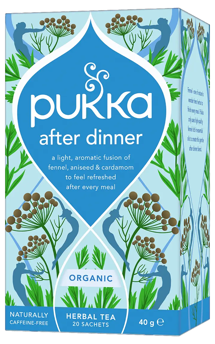 Pukka Organic After Dinner Herbal tea 20 sachets