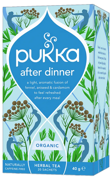 Pukka Organic After Dinner Herbal tea 20 sachets