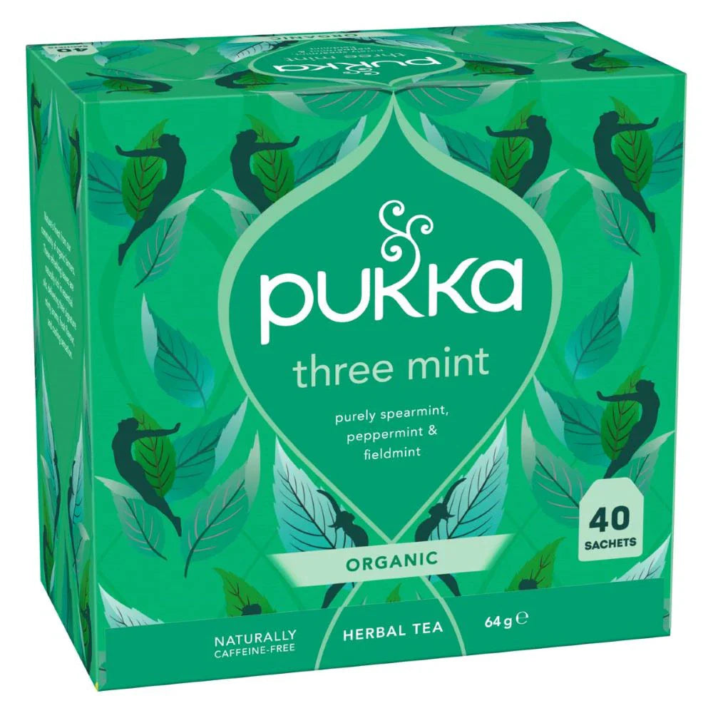 Pukka Organic Three Mint x 40 Teabags