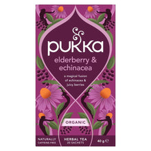 Pukka Elderberry & Echinacea Organic Herbal Tea 20 sachets