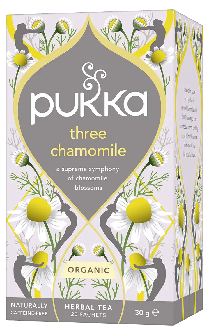 Pukka Three Chamomile 20 herbal tea sachets