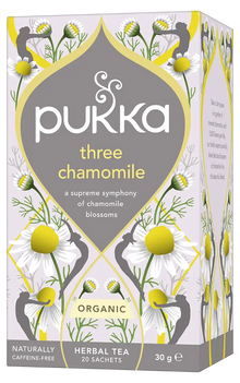 Pukka Three Chamomile 20 herbal tea sachets