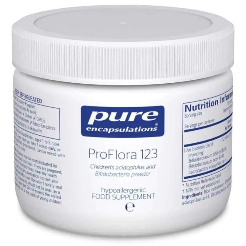 Pure Encapsulations ProFlora 123 (dairy-free) 60g