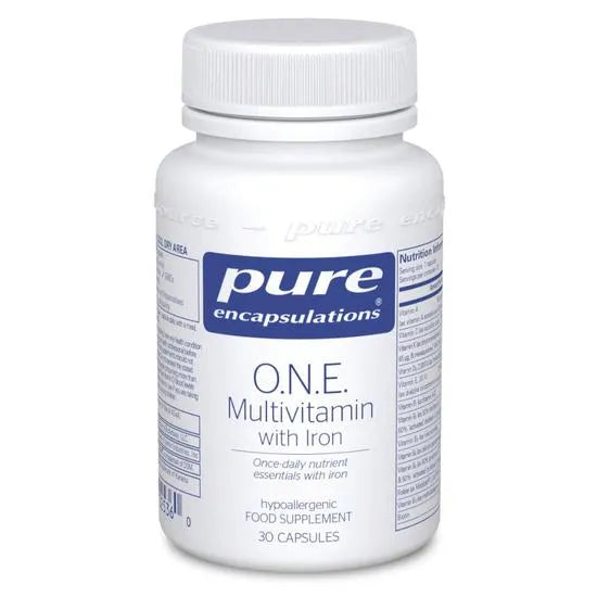 Pure Encapsulations ONE Multivitamin with Iron