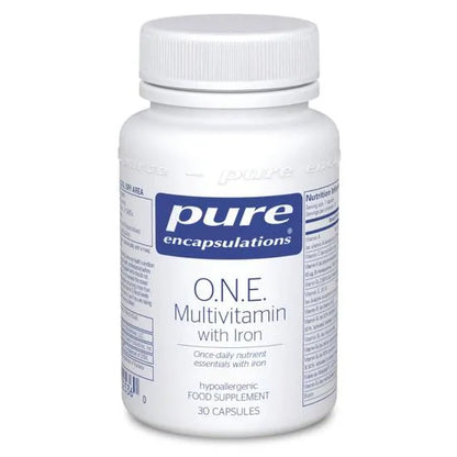 Pure Encapsulations ONE Multivitamin with Iron