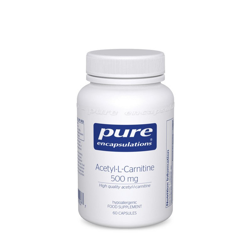 Pure Encapsulations Acetyl-L-Carnitine 500 mg 60 Capsules