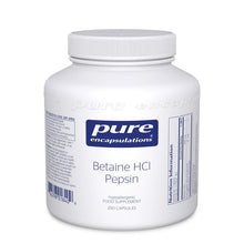 Pure Encapsulations Betaine Hcl Pepsin  250 Capsules