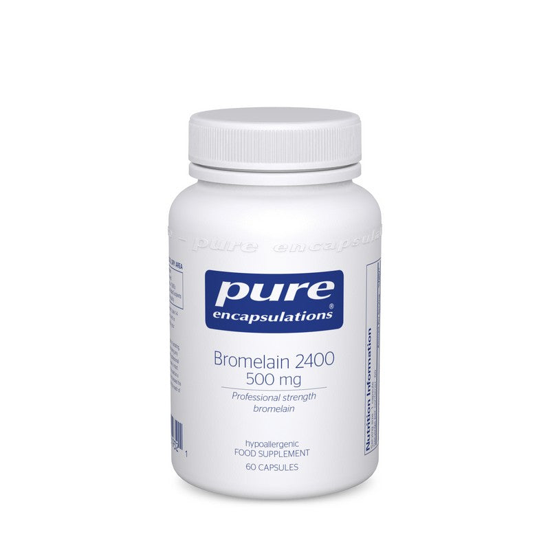 Pure Encapsulations Bromelain 2400 500 MG 60 Capsules
