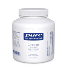 Pure Encapsulations Calcium (citrate) 180 Capsules