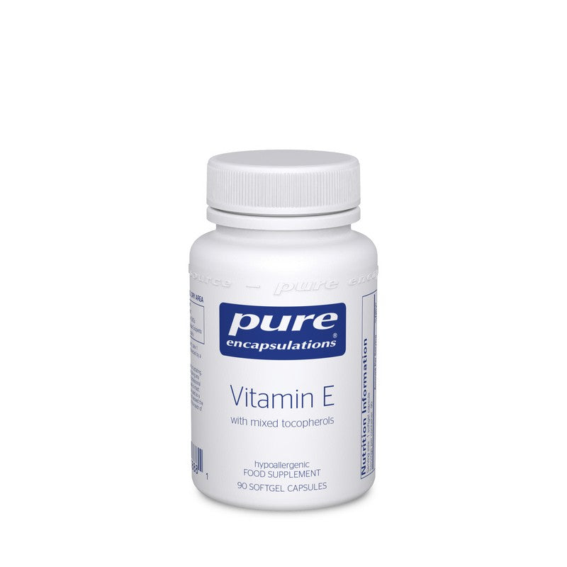 Pure Encapsulations Vitamin E  (mixed tocopherols) 90 Softgels