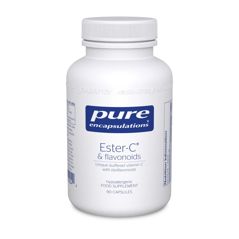 Pure Encapsulations Ester-C® & Flavonoids 90 Capsules