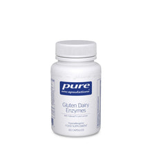 Pure Encapsulations Gluten Dairy Enzymes 60 Capsules