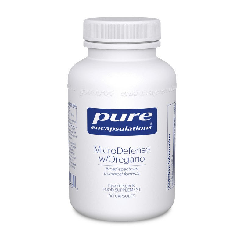 Pure Encapsulations MicroDefense with Oregano 90 Capsules