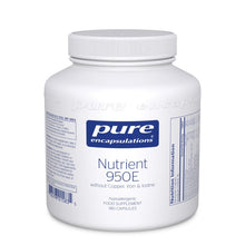 Pure Encapsulations Nutrient 950E without Cu, Fe & Iodine 180 Capsules