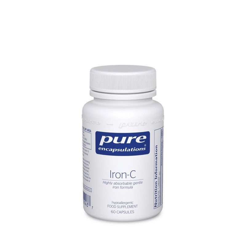 Pure Encapsulations Iron-C 60 Capsules