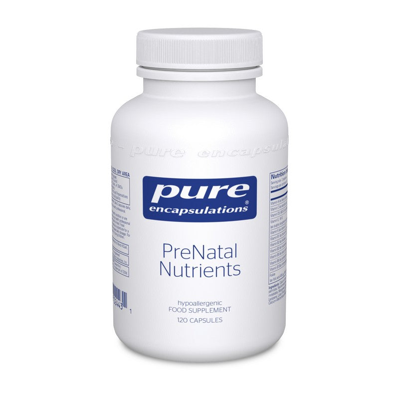 Pure Encapsulations PreNatal Nutrients 120 Capsules