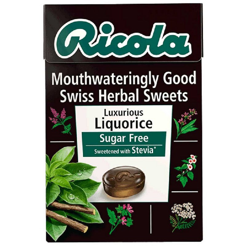 Liquorice Sugar Free sweets Box 45g