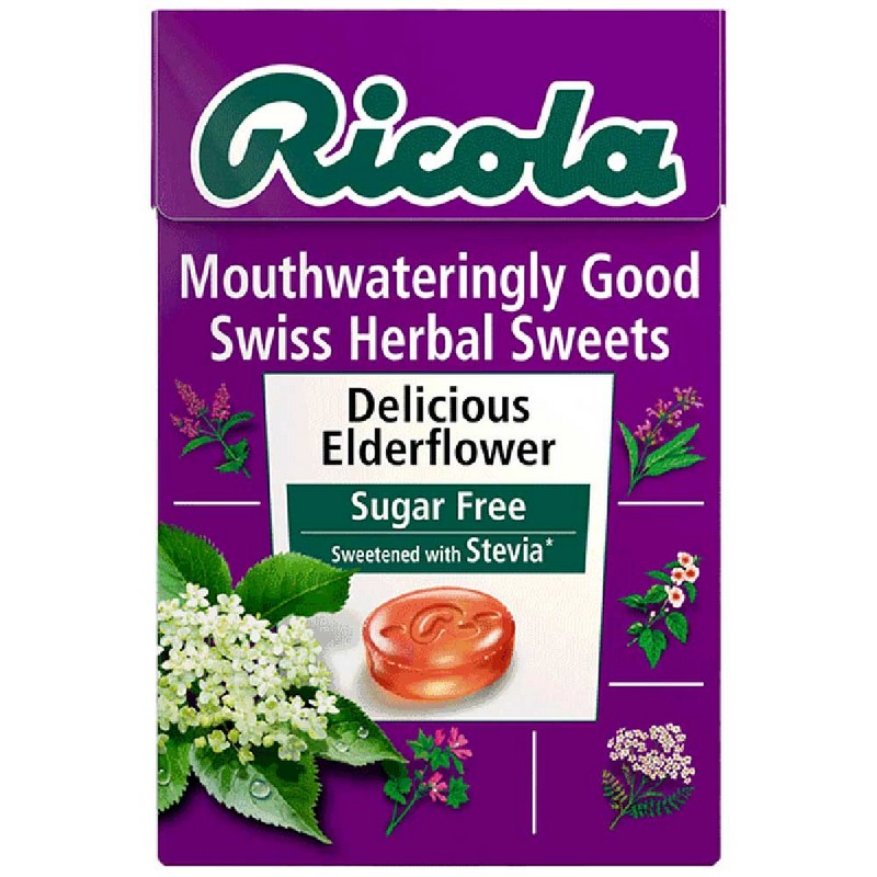 Elderflower Sugar Free sweets Box 45g