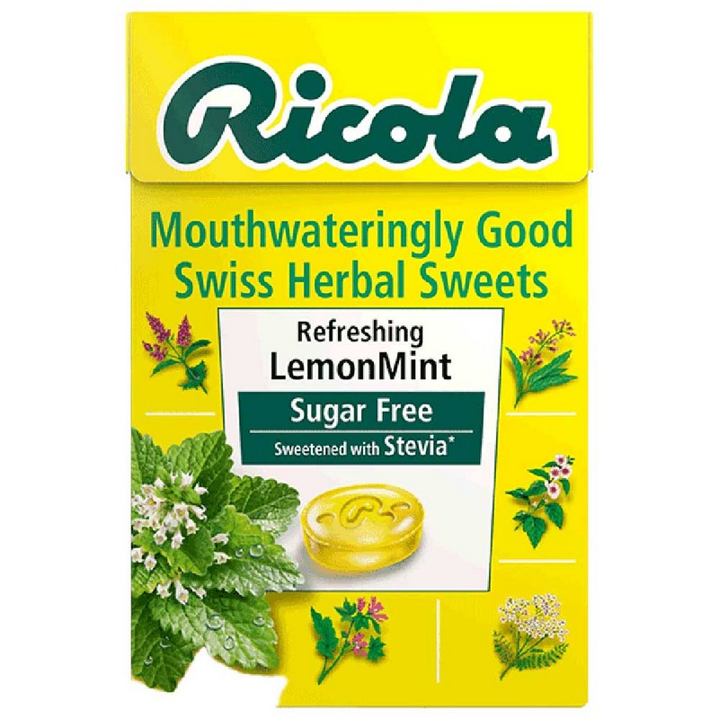 Lemon Mint Sugar Free sweets Box 45g