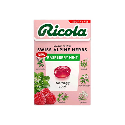 Raspberry Mint Sugar Free Sweets Box 45g