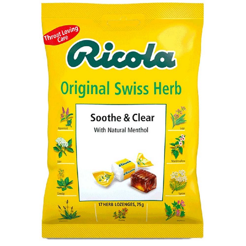Cough Drops Original Herb Bag 75g