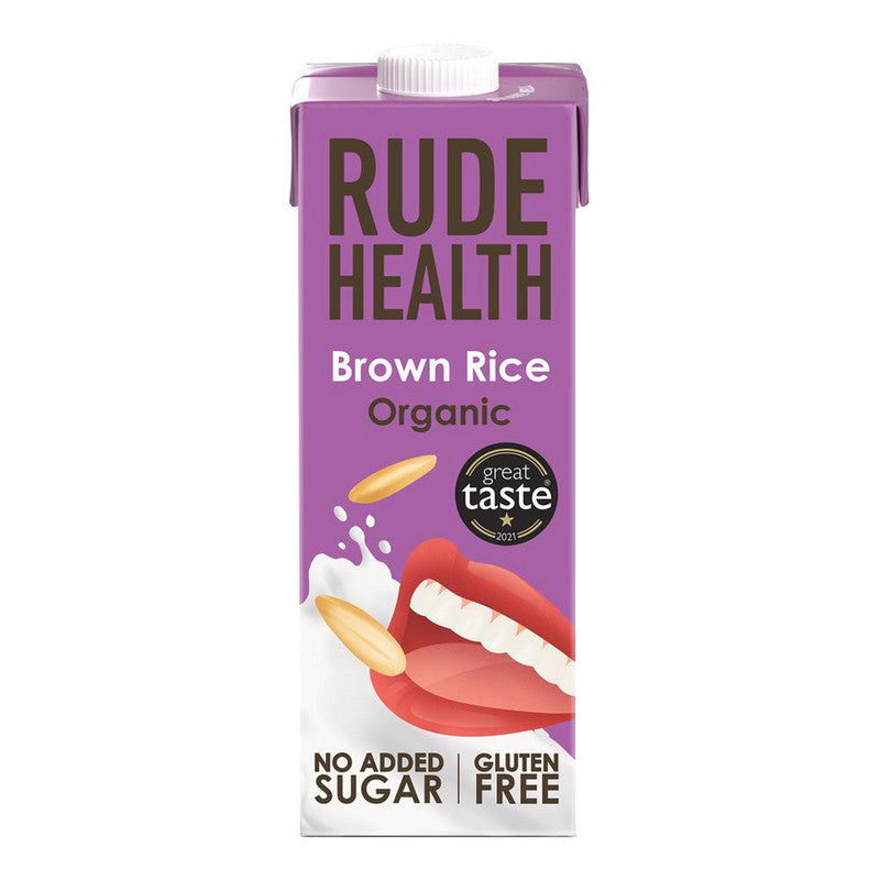 Rude Health Organic Non-Dairy Brown Rice Drink 1 Litre