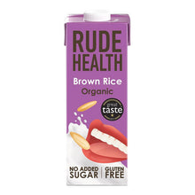 Rude Health Organic Non-Dairy Brown Rice Drink 1 Litre