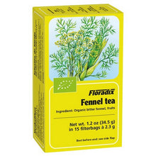 Floradix Fennel Organic Herbal Tea 15 Filterbags