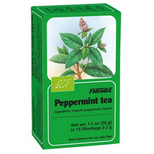 Floradix Peppermint Organic Herbal Tea 15 Filterbags