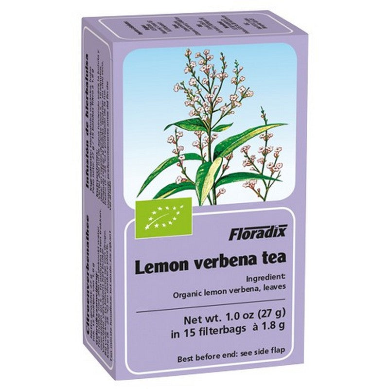 Floradix Lemon Verbena Organic Herbal Tea 15 Filterbags