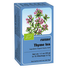 Floradix Thyme Herbal Tea 15 Filterbags
