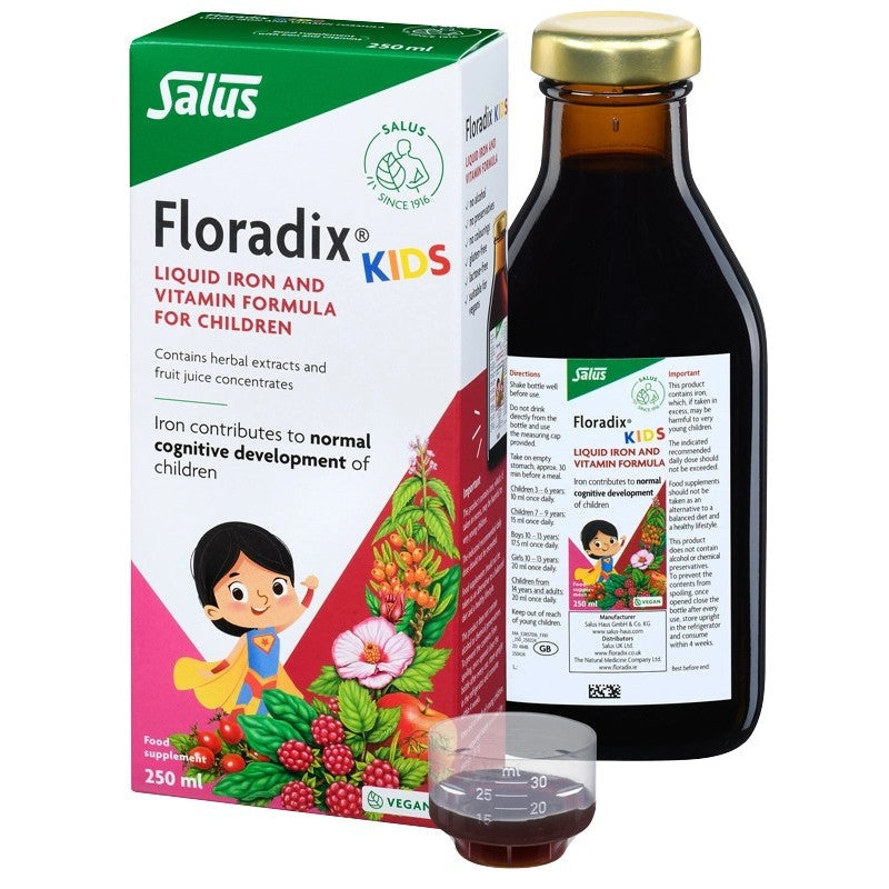 Floradix Kids Iron And Vitamin Formula For Children 250ml