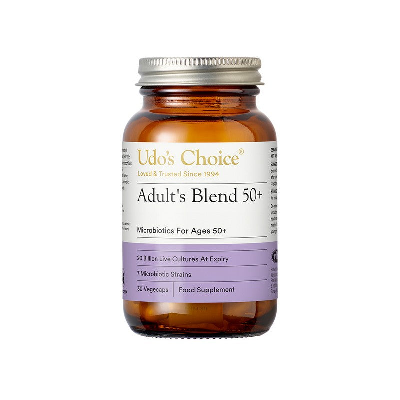 Udo's Choice Adult 50+ Blend Microbiotics 30 Veg Capsules