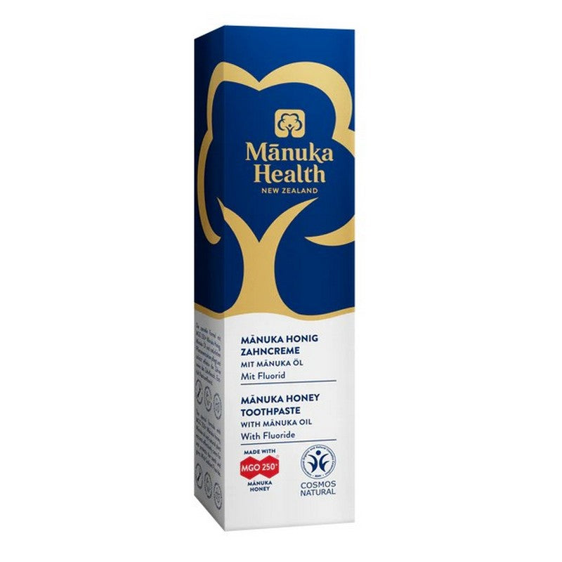 Manuka Health mgo 250+ Honey With Toothpaste Manuka Oil (Contains Fluoride) 75ml