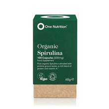 One Nutrition Spirulina 100 Veg Capsules (500mg)