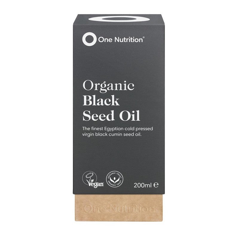 One Nutrtion Organic Black Seed Oil 200ml