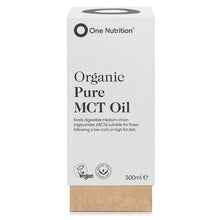 One Nutrtion Organic MCT Oil 300ml